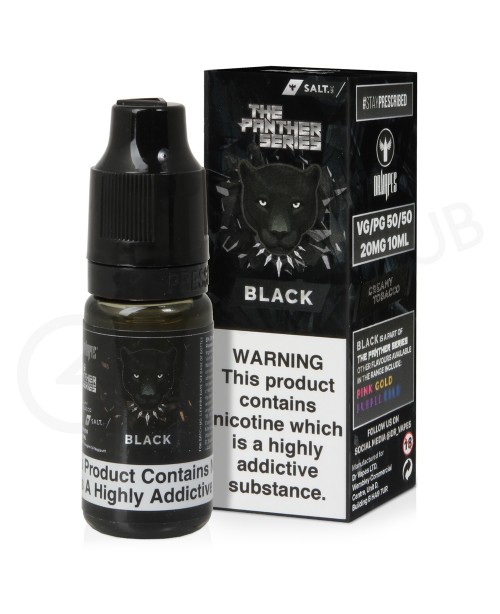 Black Panther Nic Salt E-Liquid by Dr Vapes