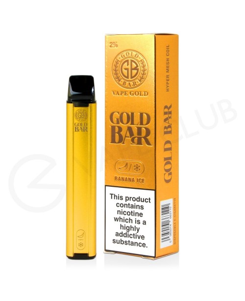 Banana Ice Gold Bar Disposable Vape Banana Ice Gold Bar Disposable Vape