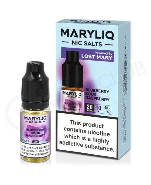 Blueberry Sour Raspberry Nic Salt E-Liquid by Lost...