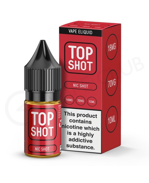 70VG Nicotine Shot by Top Shot