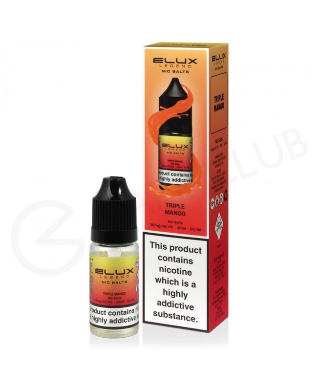 Triple Mango Nic Salt E-Liquid by Elux Legend