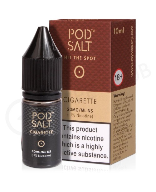 Cigarette Nic Salt E-Liquid by Pod Salt