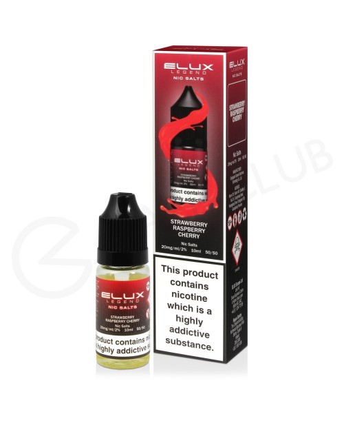 Strawberry Raspberry Cherry Nic Salt E-Liquid by E...