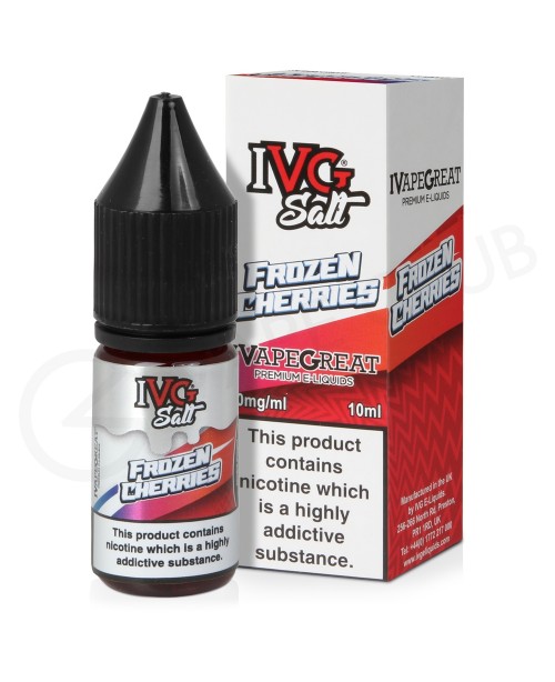 Frozen Cherries Nic Salt E-Liquid by IVG Crushed