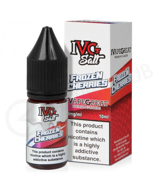 Frozen Cherries Nic Salt E-Liquid by IVG Crushed