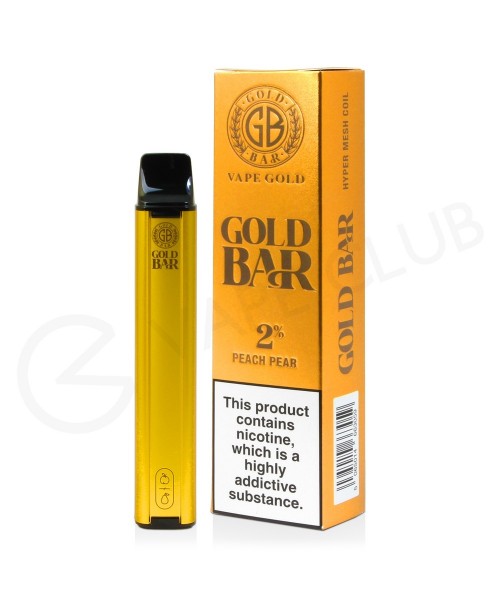 Peach Pear Gold Bar Disposable Vape Peach Pear Gold Bar Disposable Vape