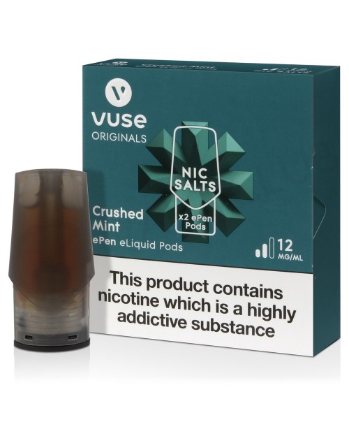 Crushed Mint ePen Nic Salt Prefilled Vape Pod by V...