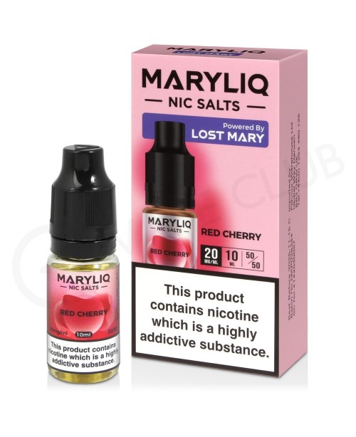Red Cherry Nic Salt E-Liquid by Lost Mary Maryliq