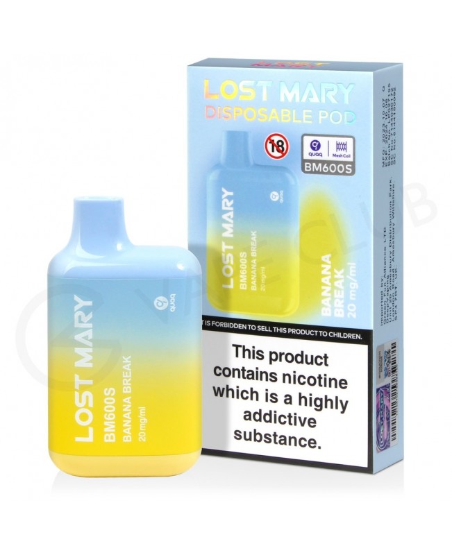 Banana Break Lost Mary BM600S Disposable Vape