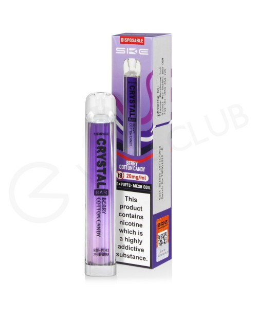 Berry Cotton Candy Crystal Bar Disposable Vape Berry Cotton Candy Crystal Bar Disposable Vape