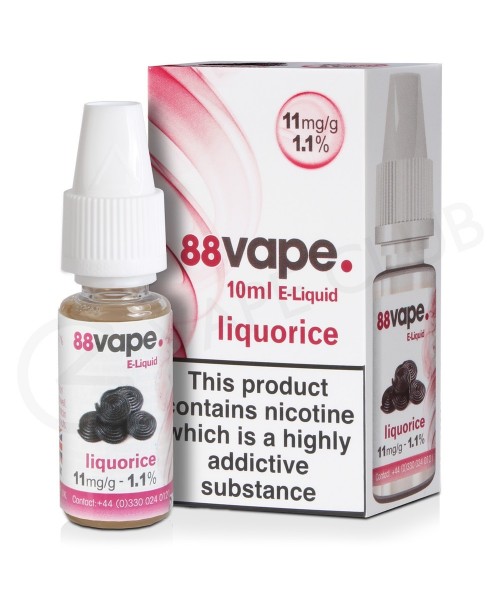 Liquorice E-Liquid by 88Vape