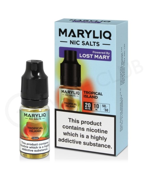 Tropical Island Nic Salt E-Liquid by Lost Mary Mar...