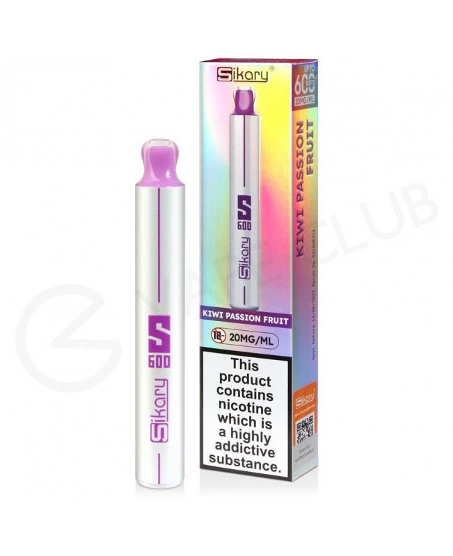 Kiwi Passion Fruit Sikary S600 Disposable Vape
