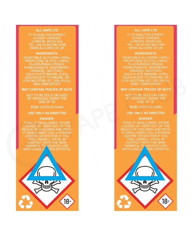 Orang-O-Tang Nic Salt E-Liquid by Large Juice