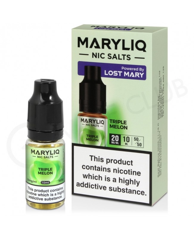 Triple Melon Nic Salt E-Liquid by Lost Mary Maryliq