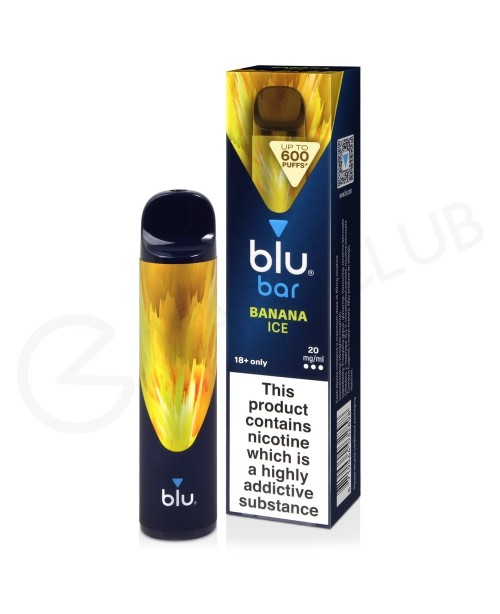 Banana Ice Blu Bar Disposable Vape