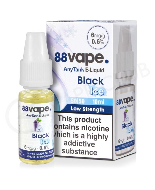 Black Ice E-Liquid by 88Vape Any Tank