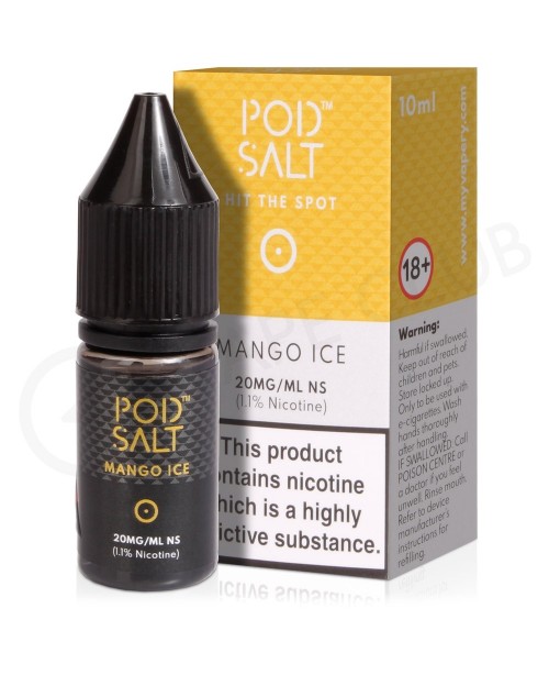 Mango Ice Nic Salt E-Liquid by Pod Salt