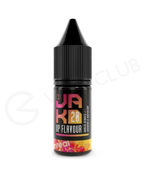 Rhubarb & Raspberry Nic Salt E-Liquid by Jak'd
