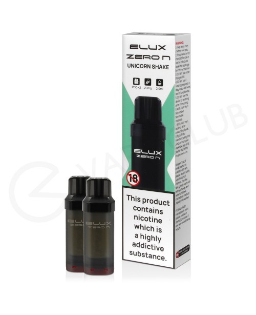 Unicorn Shake Elux Zero N Prefilled Pod