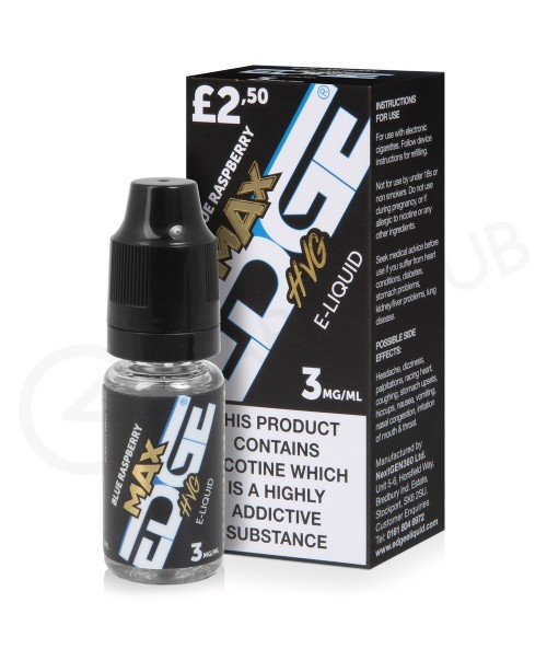 Blue Raspberry E-Liquid by Edge Max HVG