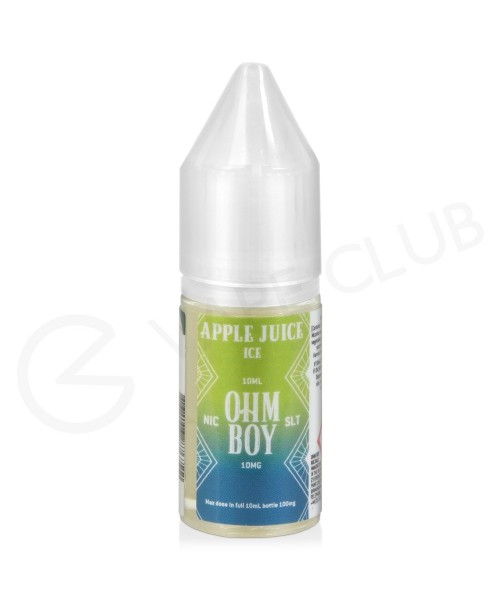 Apple Juice Ice Nic Salt E-Liquid by Ohm Boy SLT