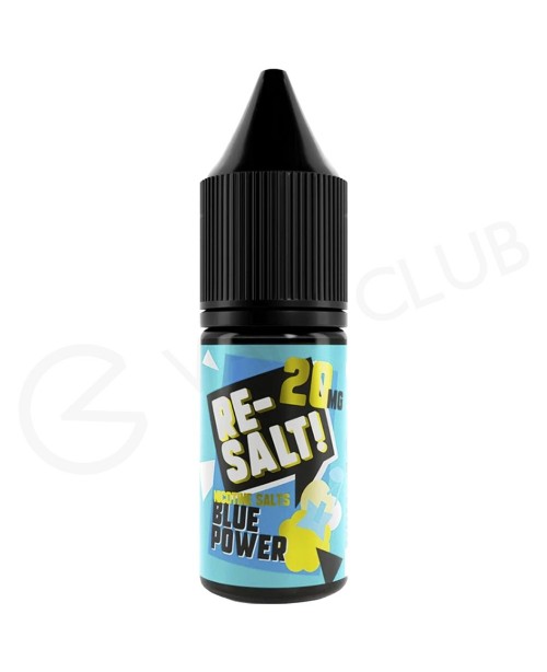 Blue Power Nic Salt E-Liquid by Re Salt