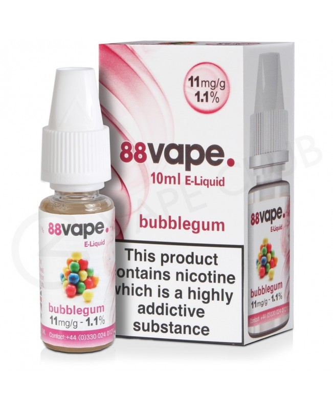 Bubblegum E-Liquid by 88Vape