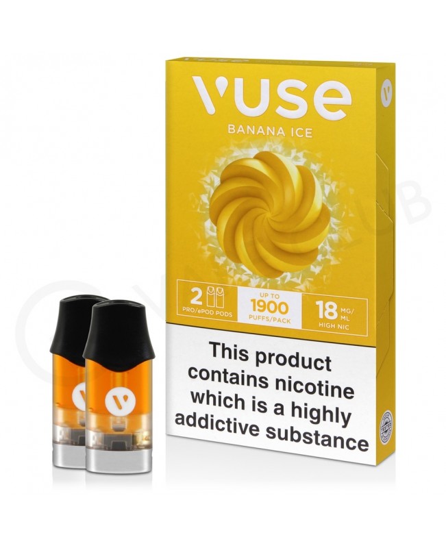 Banana Ice Nic Salt Epod Prefilled Pod by Vuse