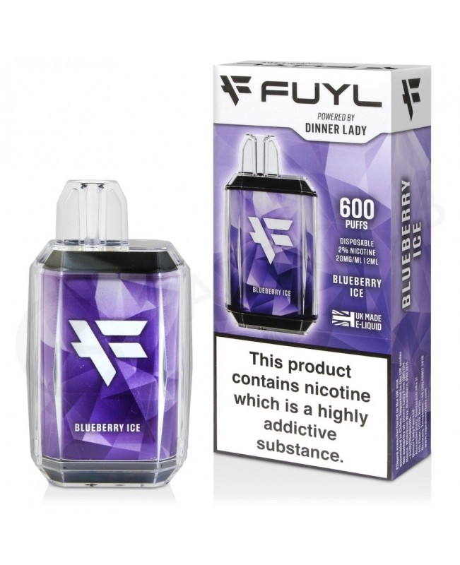 Blueberry Ice Fuyl by Dinner Lady Disposable Vape