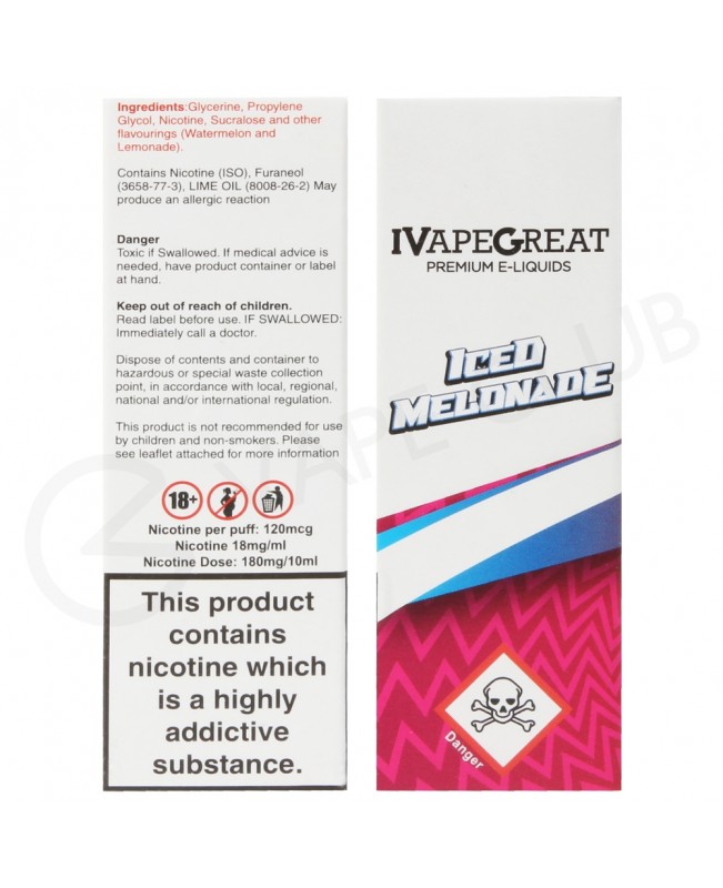 Iced Melonade E-Liquid by IVG Crushed 50/50