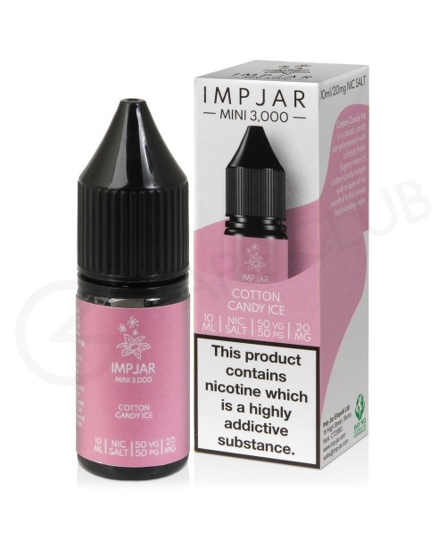 Cotton Candy Ice Nic Salt E-Liquid by Imp Jar