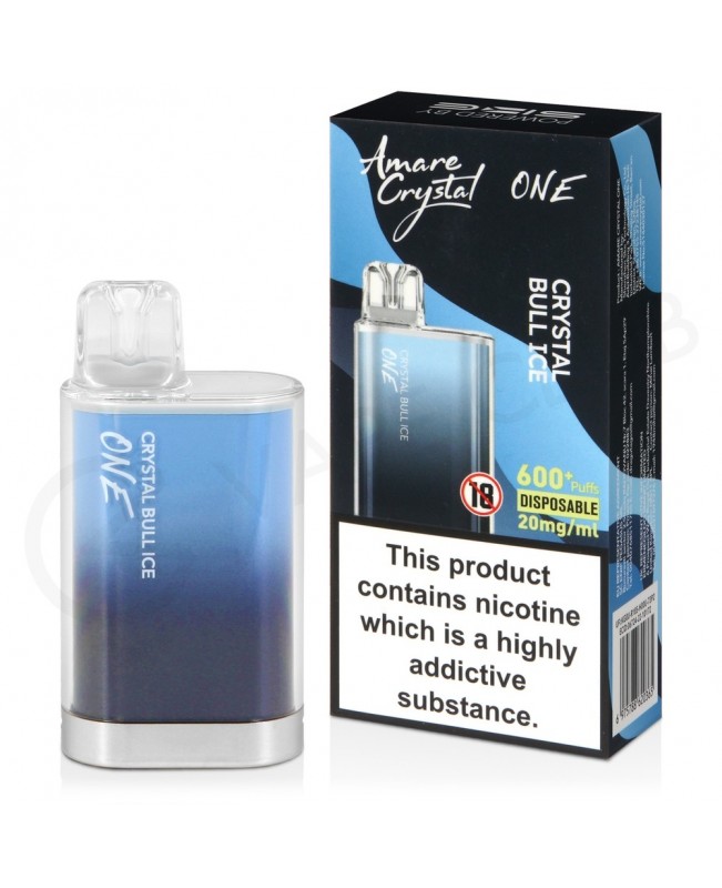 Crystal Bull Ice Amare Crystal One Disposable Vape Crystal Bull Ice Amare Crystal One Disposable Vape