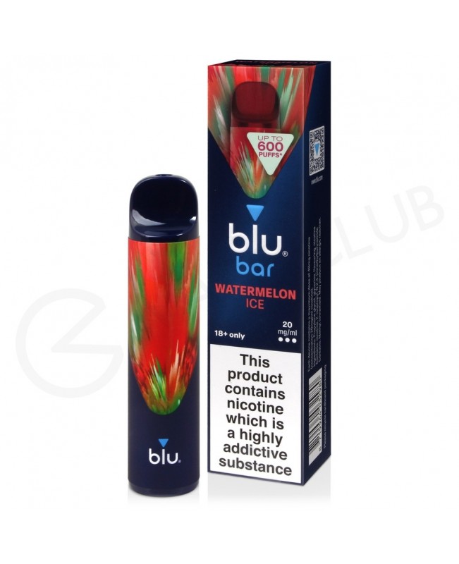 Watermelon Ice Blu Bar Disposable Vape