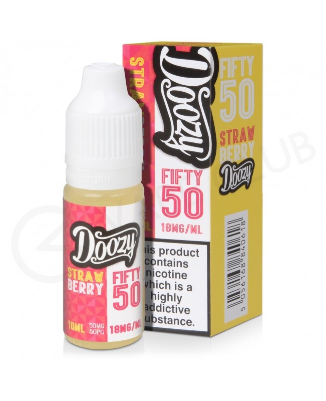 Strawberry E-Liquid by Doozy Fifty 50
