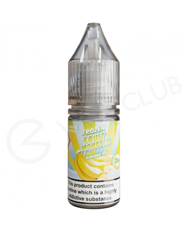 Banana Ice Nic Salt E-Liquid by Frozen Fruit Monster