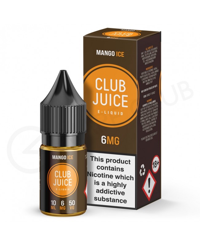 Mango Ice E-Liquid by Club Juice 50/50