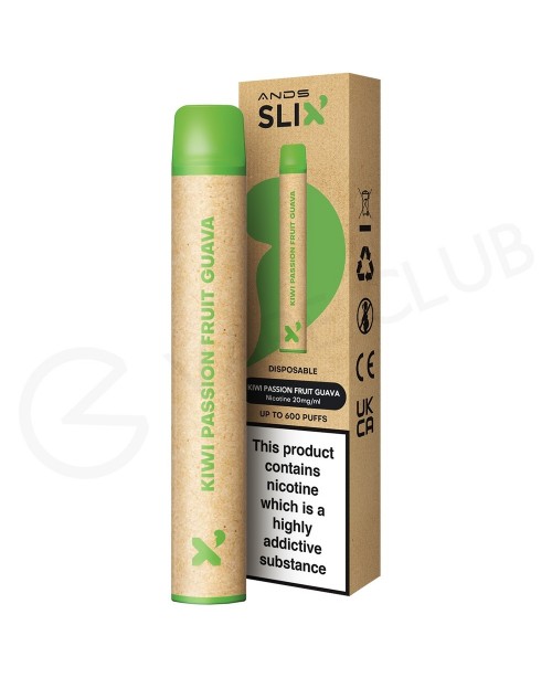 Kiwi Passion Fruit Guava Slix Disposable Vape