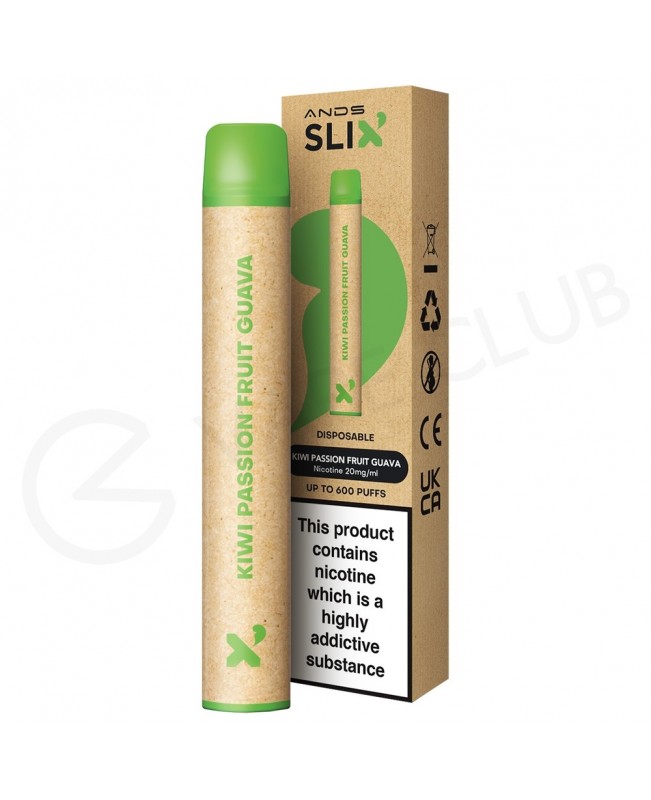 Kiwi Passion Fruit Guava Slix Disposable Vape