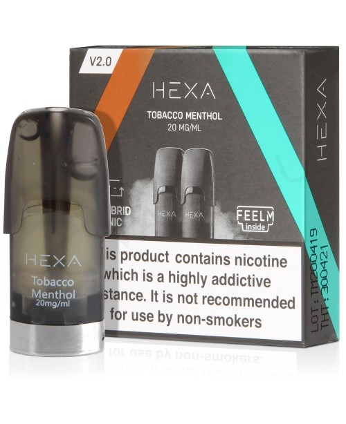 Tobacco Menthol V2 E-Liquid Pod by Hexa