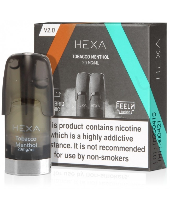 Tobacco Menthol V2 E-Liquid Pod by Hexa