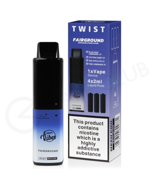 Fairground Happy Vibes Twist 2400 Disposable Vape