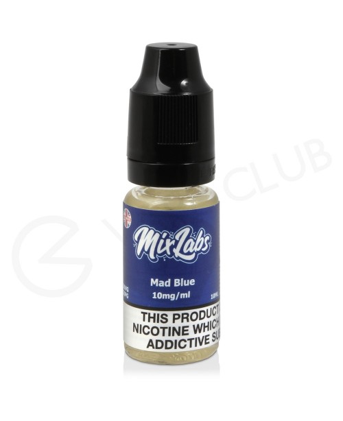 Mad Blue Nic Salt E-Liquid by Mix Labs
