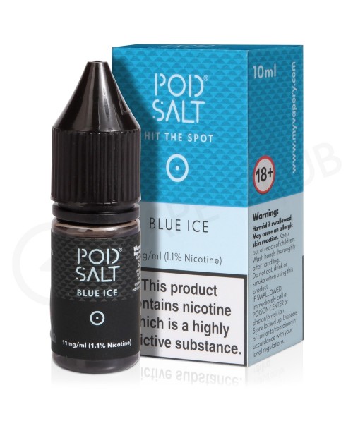 Blue Ice Nic Salt E-Liquid by Pod Salt