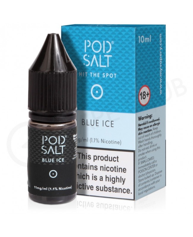 Blue Ice Nic Salt E-Liquid by Pod Salt