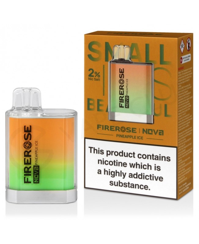Pineapple Ice Elux Firerose Nova 600 Disposable Vape