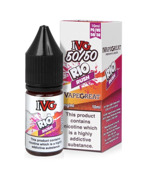 Rio Rush E-Liquid by IVG Drinks 50/50