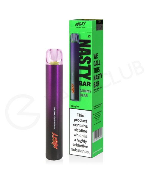 Gummy Bear Nasty Bar DX2 Disposable Vape