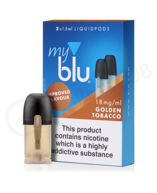 Golden Tobacco E-Liquid Pod by MyBlu