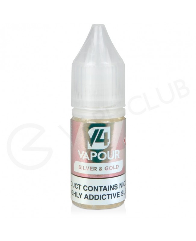 Silver & Gold E-Liquid by V4 V4POUR